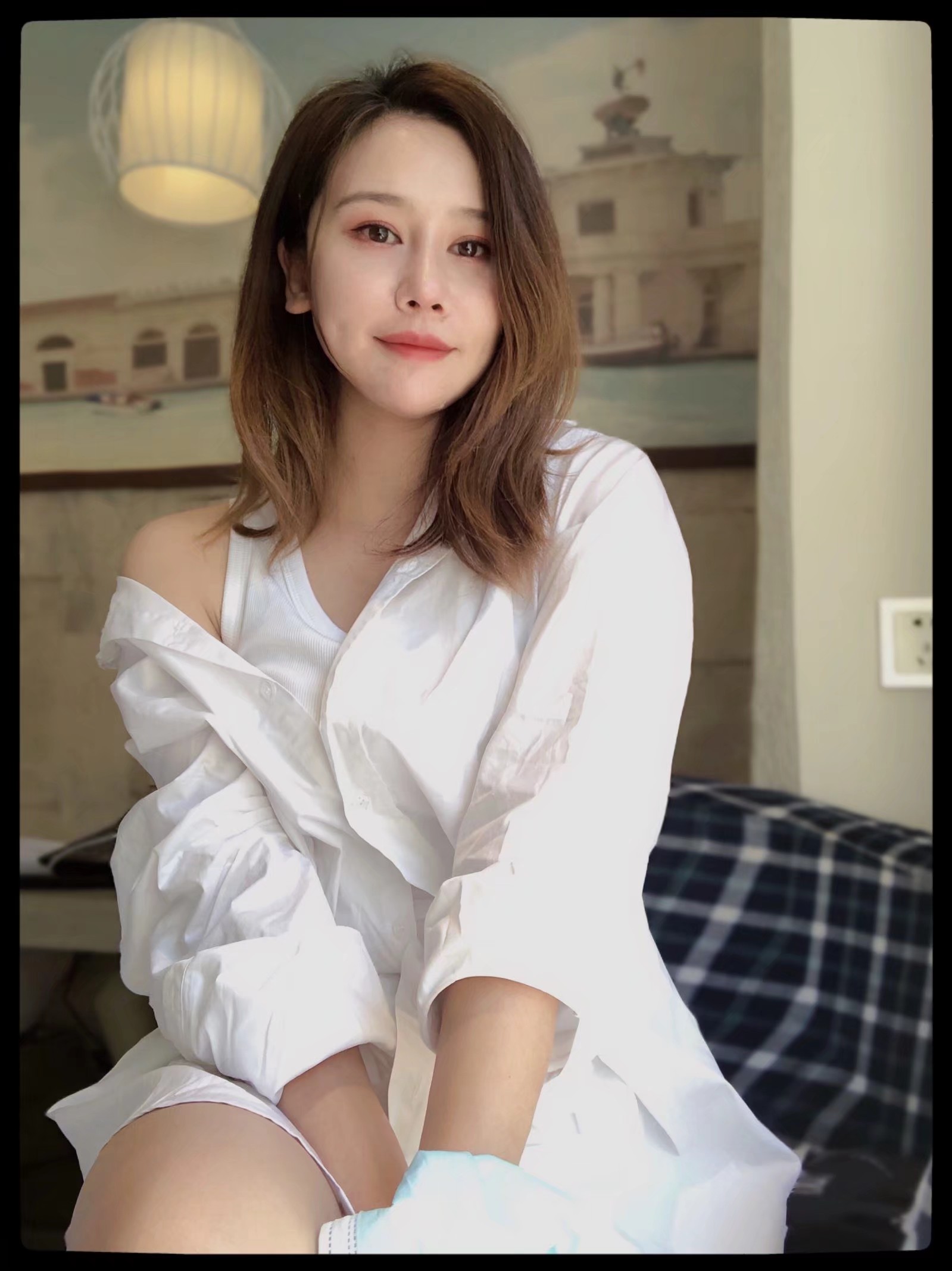 颜值很高的赵心爱，不是照骗